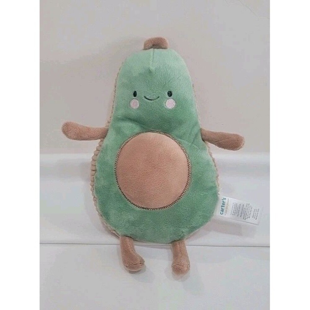 Carter's Just One You AVOCADO Plush Lovey Stuffed Baby Toy Target #68288 Retired